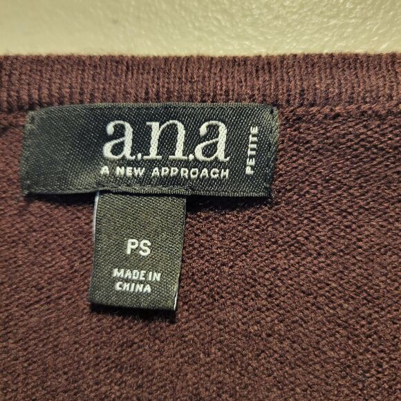 a.n.a Women's Long Sleeve Sweater top PS Pre-owned - Picture 3 of 5